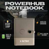 Powerhub Notebook Diary with Power Bank corporate gift - Meru Trophy Bangalore