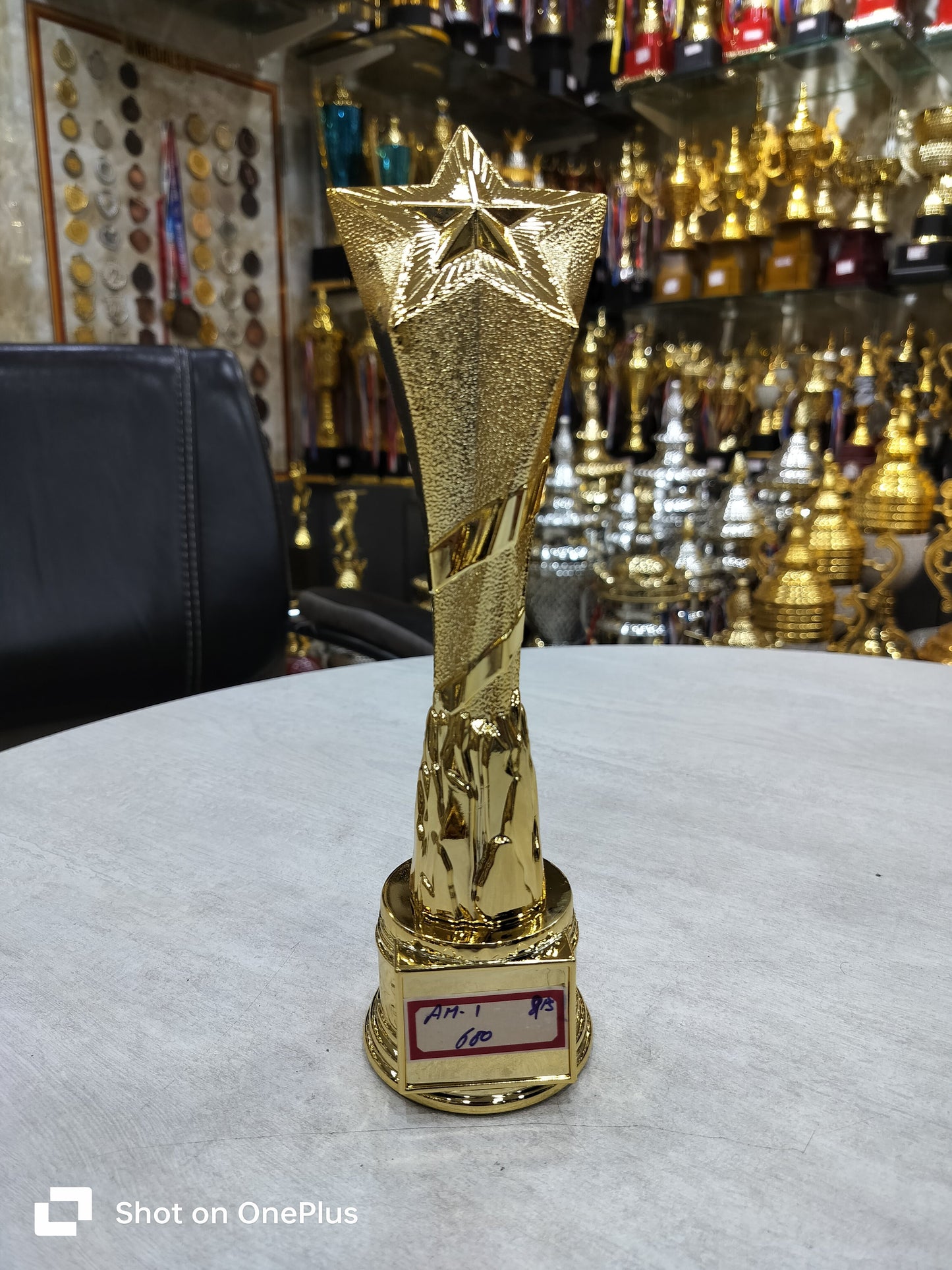 Gold Star Trophy - Recognition Award