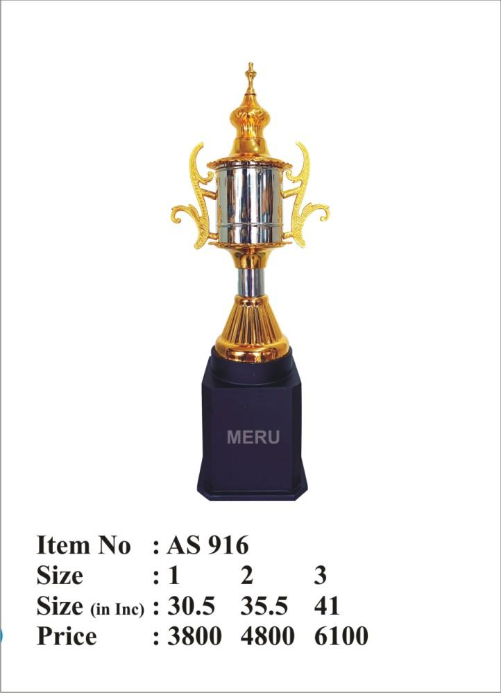 Gold and Silver Achievement Trophy - AS916 - Sports Award