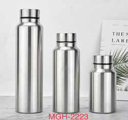 Stainless Steel Water Bottle 1000 ML corporate gift - Meru Trophy Bangalore