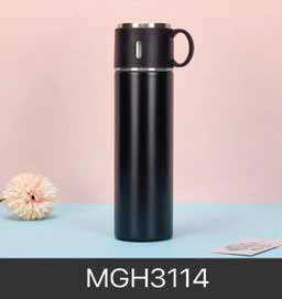 Tall Vacuum Flask with Cup Handle Lid 500 ML corporate gift lid detail - Meru Trophy Bangalore
