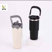Vacuum Sipper Tumbler with Carry Handle 900 ML corporate gift - Meru Trophy Bangalore