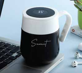 Temperature Display Smart Mug with Handle 450 ML corporate gift - Meru Trophy Bangalore