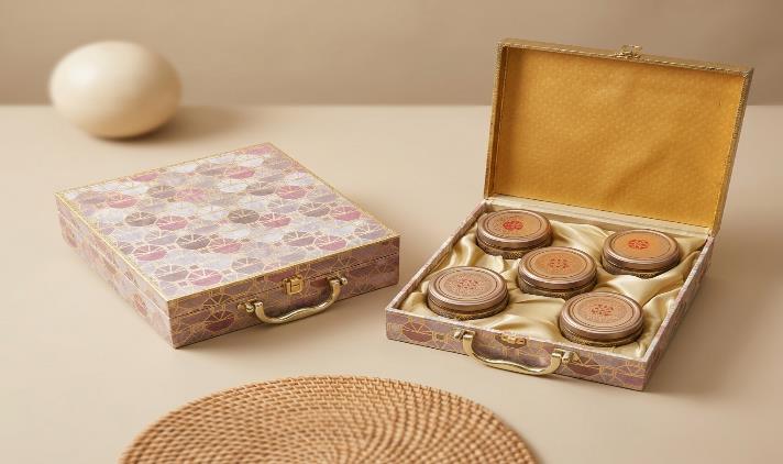 Royal Imperial Jar Series 5-Jar Dry Fruit Gift Box (2512)