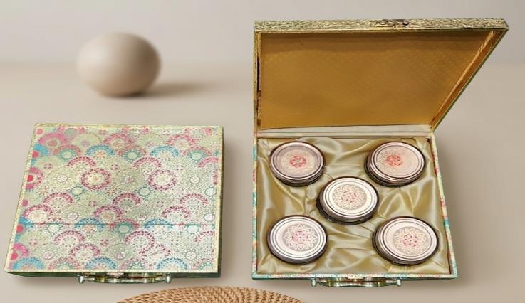 Royal Imperial Jar Series 5-Jar Dry Fruit Gift Box (2511)