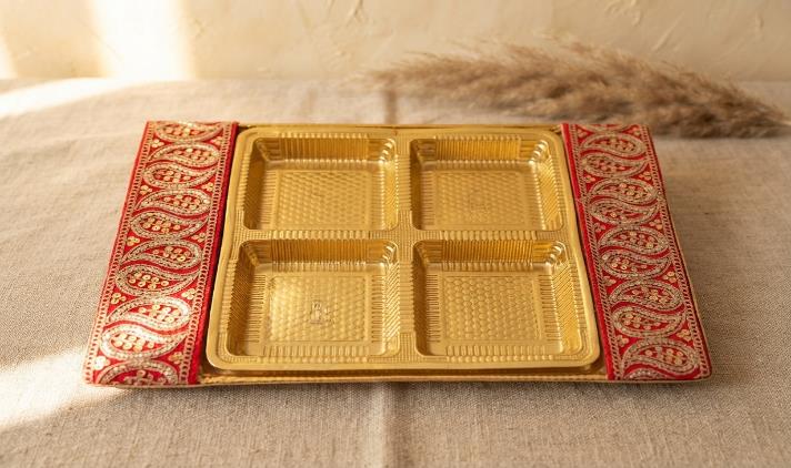 Hamper Tray 11x16 Gift Tray (BORDER TRAY)