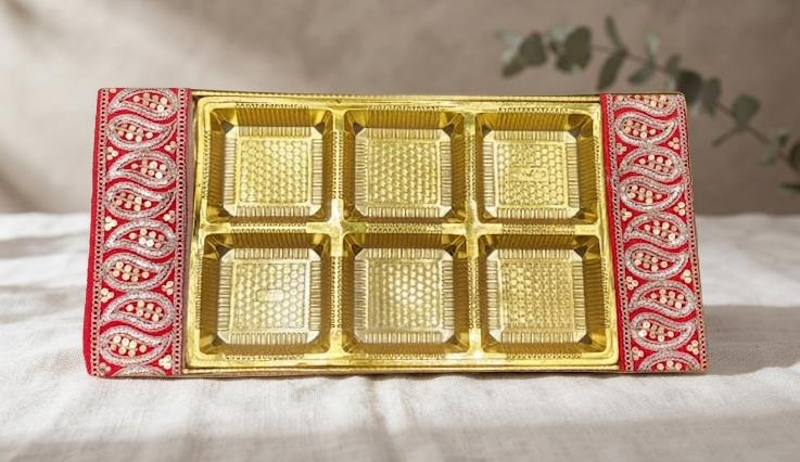 Hamper Tray 9x18 Gift Tray (BORDER TRAY)