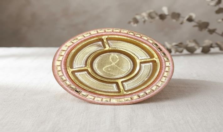 Hamper Tray 14 INCH Gift Tray (ROUND PIPE)