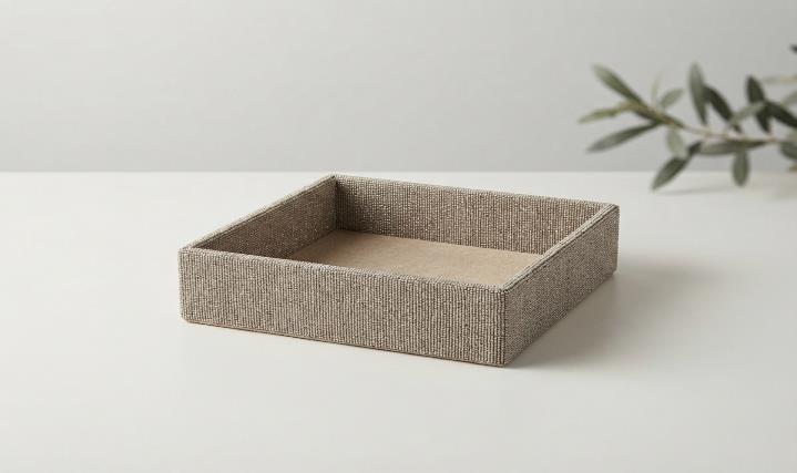 Hamper Tray 10x10 Gift Tray (BASKET)