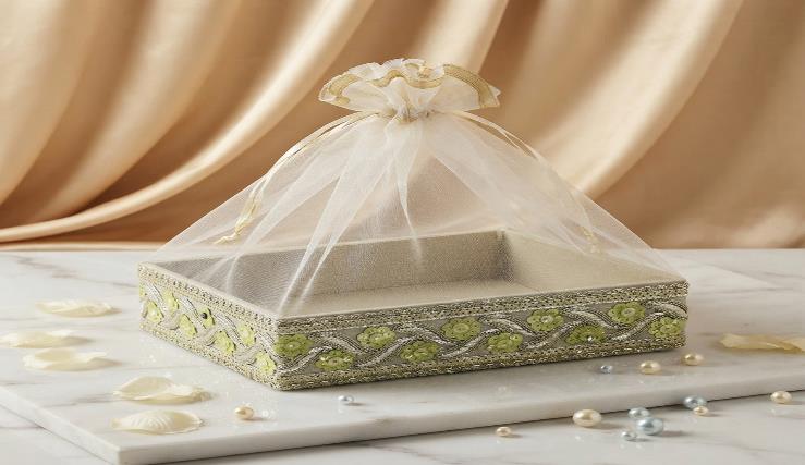 Hamper Basket 10x10x3 Gift Basket (ZARI BASKET)