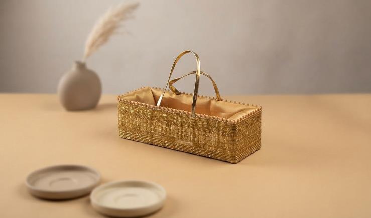 Hamper Basket 3-Jar Gift Basket (G (BASKET))