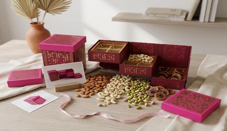 Awesome Series Jar Boxes 5x5x7 Dry Fruit Gift Box (K.057/2)