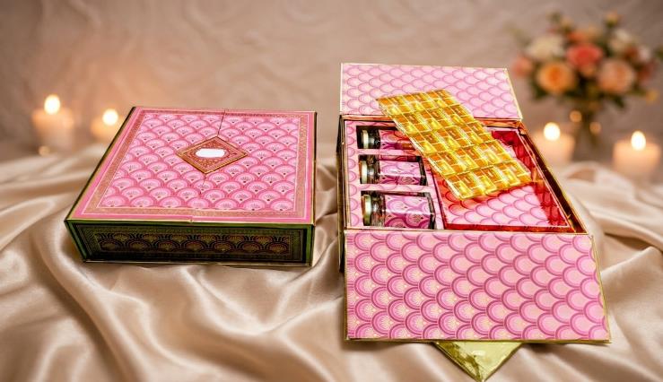 Awesome Series Jar Boxes 3-Jar Dry Fruit Gift Box (FB 14)