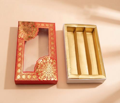 Sweet Boxes (½ Kg) Festive Sweet Box (W1)