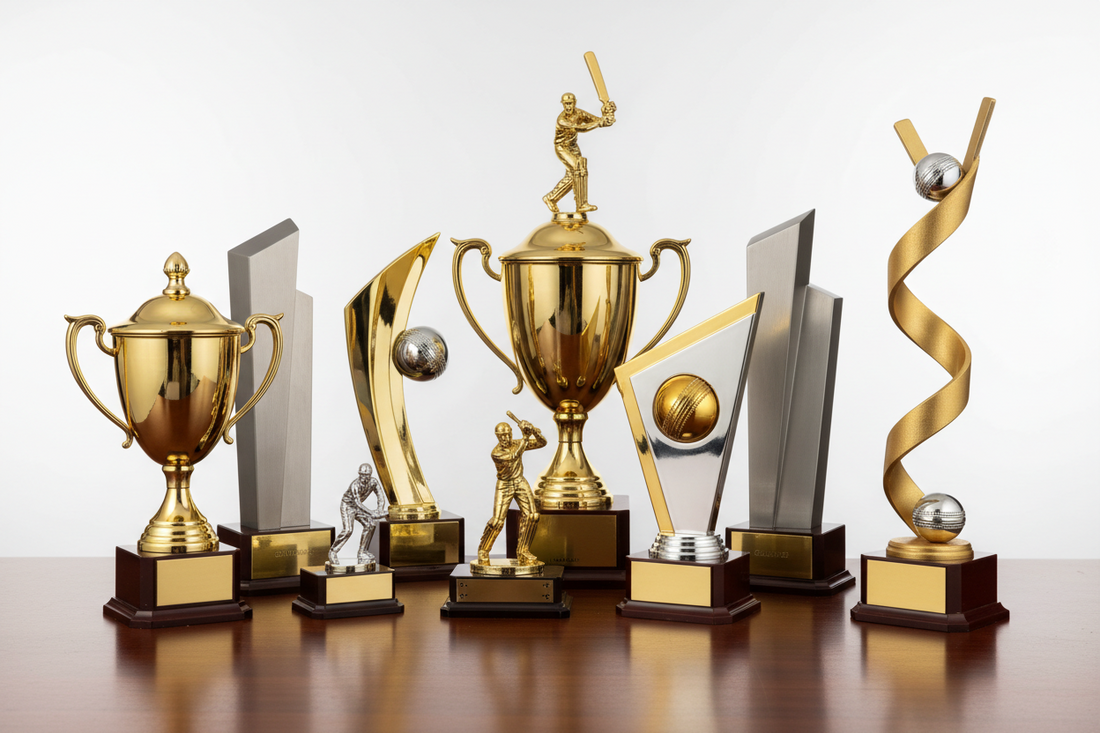 Custom Cricket Trophies for School & Corporate IPL Fan Tournaments
