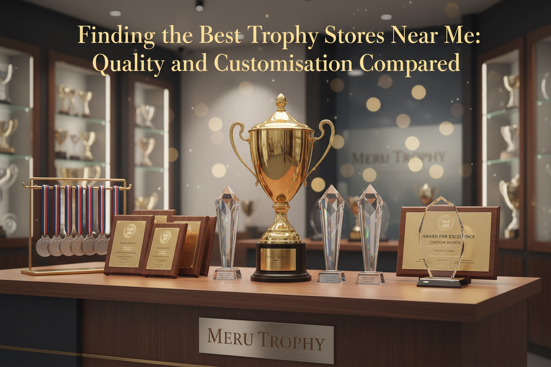 Top-Rated Trophy Stores Near Me : Price, Quality and Customisation Compared