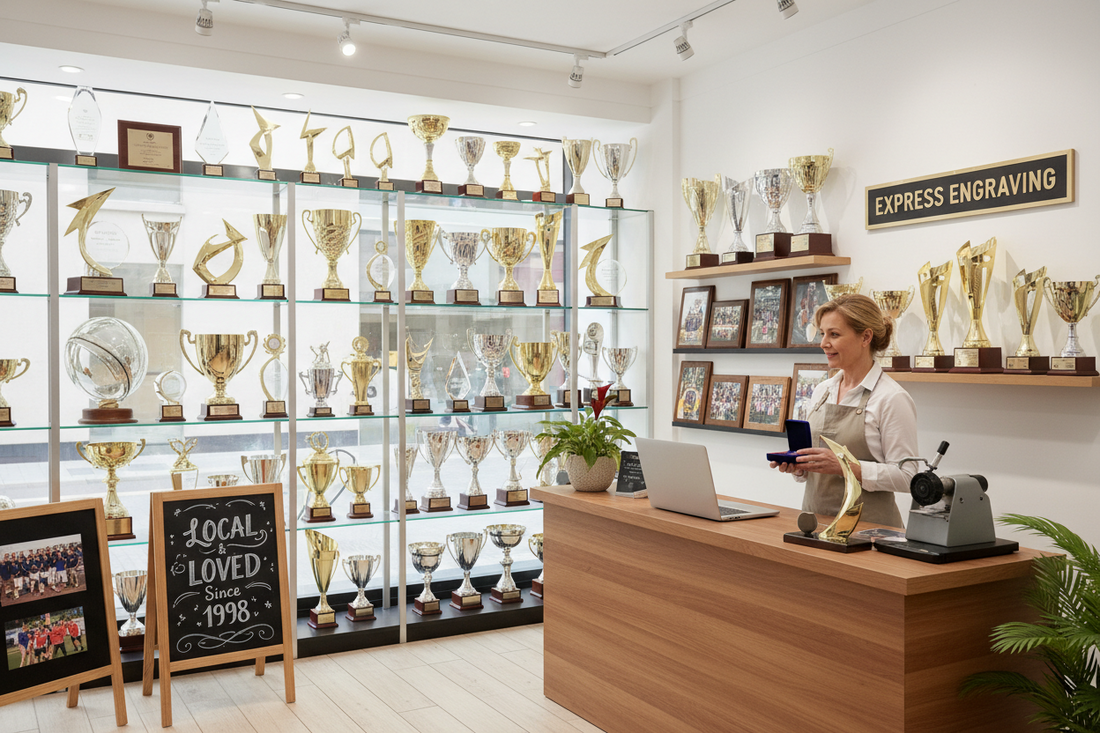 Local Shops for Last-Minute Awards
