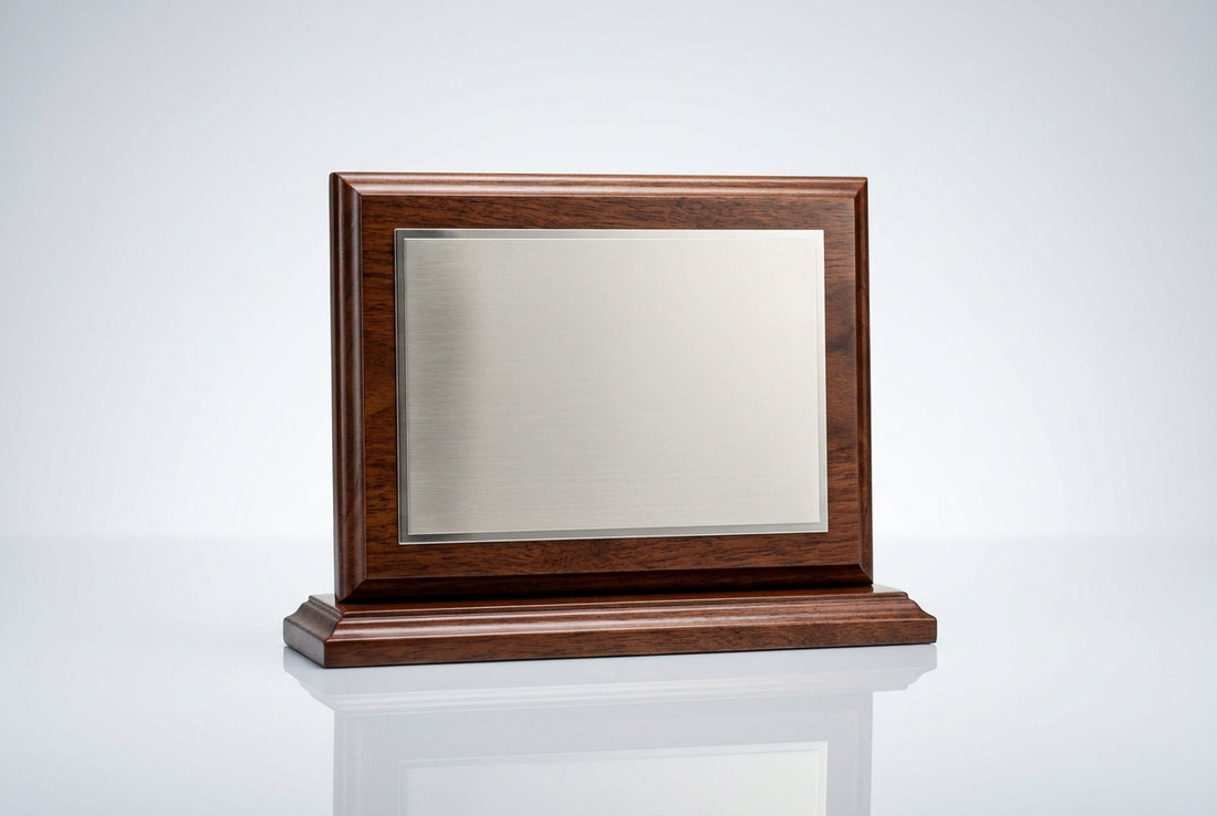 Personalized Wooden Awards for Retirement in India — Meru Trophy