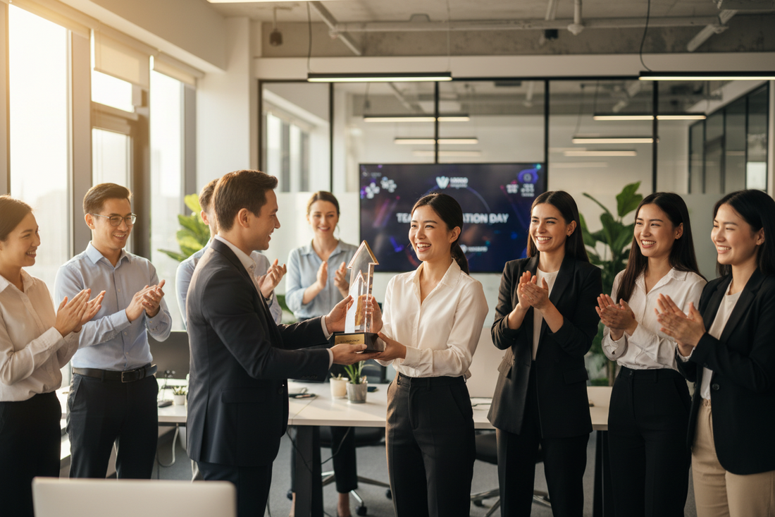 The power of recognition awards in fostering a positive work environment
