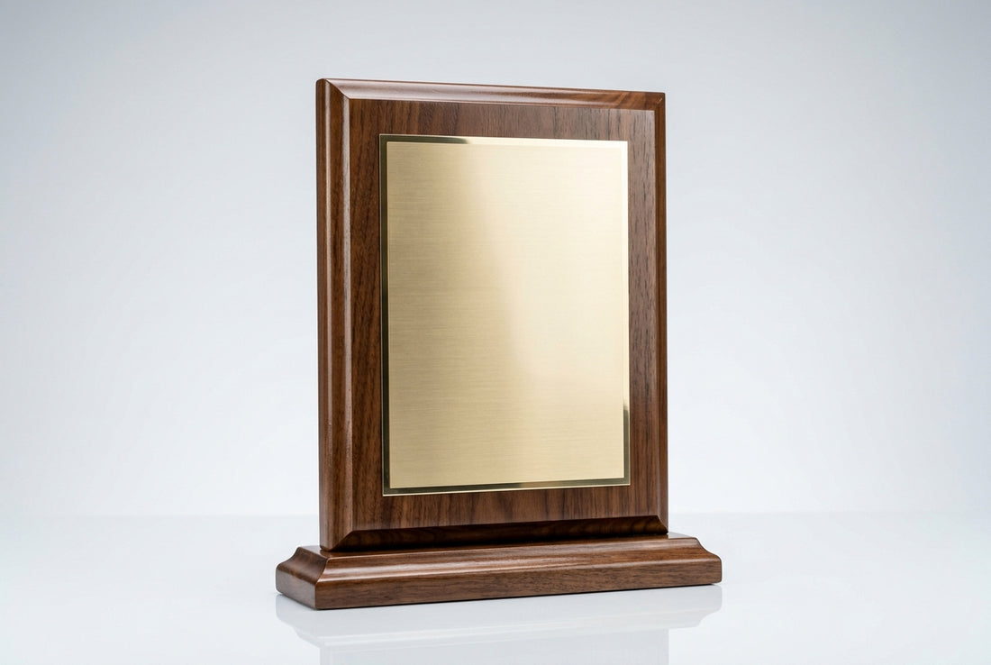 Trophies With a Custom Plaque and Text in India — Meru Trophy