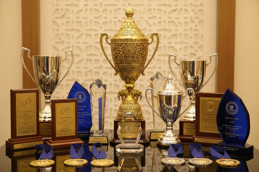 Scaling award needs nationally with Meru Trophy, a leading trophy manufacturer in India for crystal and custom trophies.