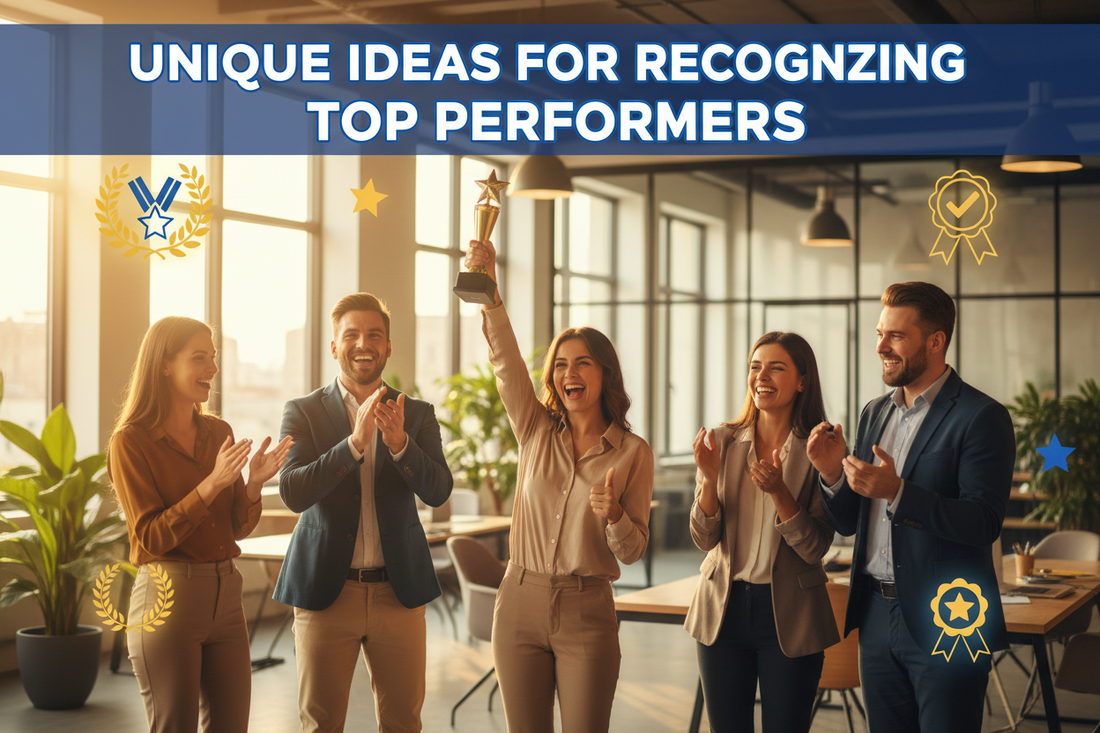 An elegant crystal trophy for the best employee award, representing top performance and professional excellence.