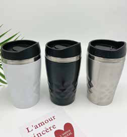 Coffee Mug with Lid and Handle 400 ML corporate gift - Meru Trophy Bangalore