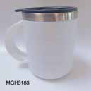 Coffee Mug with Lid and Handle 400 ML corporate gift - Meru Trophy Bangalore