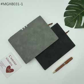 Soft Touch PU Diary corporate gift - Meru Trophy Bangalore