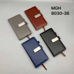 Slim Pocket PU Diary with Metal Plate corporate gift - Meru Trophy Bangalore