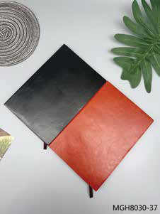 Two-Tone Soft Bound Diary corporate gift - Meru Trophy Bangalore
