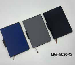 PU Notebook with Pen Loop corporate gift - Meru Trophy Bangalore