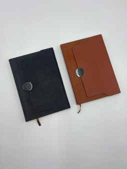 Hard Bound PU Diary with Snap Flap corporate gift - Meru Trophy Bangalore