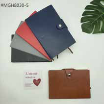 PU Diary with Snap Button Flap corporate gift - Meru Trophy Bangalore