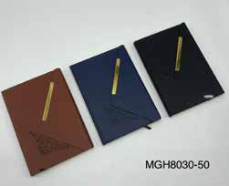 Debossed Cover PU Diary corporate gift - Meru Trophy Bangalore