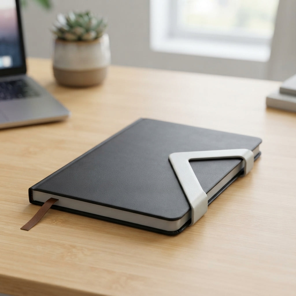 PU Diary with Corner Accent - lifestyle - Meru Trophy corporate gifting
