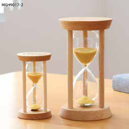 Wooden Sand Timer Hourglass corporate gift - Meru Trophy Bangalore