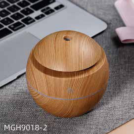 Wood-Grain Round Aroma Humidifier corporate gift - Meru Trophy Bangalore