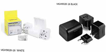 Universal Travel Plug Adapter corporate gift - Meru Trophy Bangalore