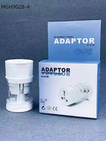 International Round Travel Adaptor corporate gift - Meru Trophy Bangalore