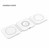 Foldable 3-in-1 Wireless Charger phone earbuds watch - Meru Gifting