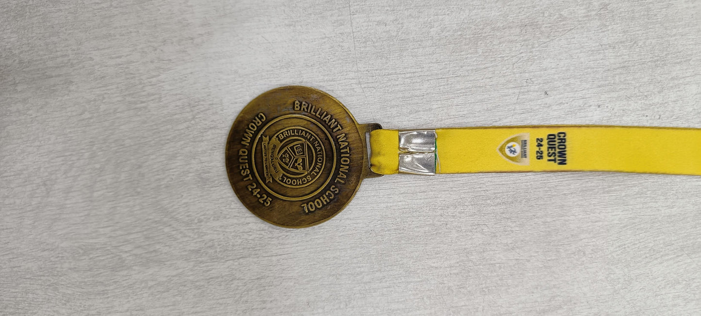 Custom Metal Medals Personalized Award Medals - Engraved Medals