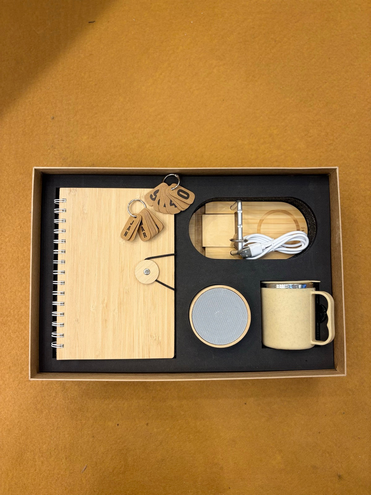 Cork Notebook & Ceramic Mug Pair Gift Set