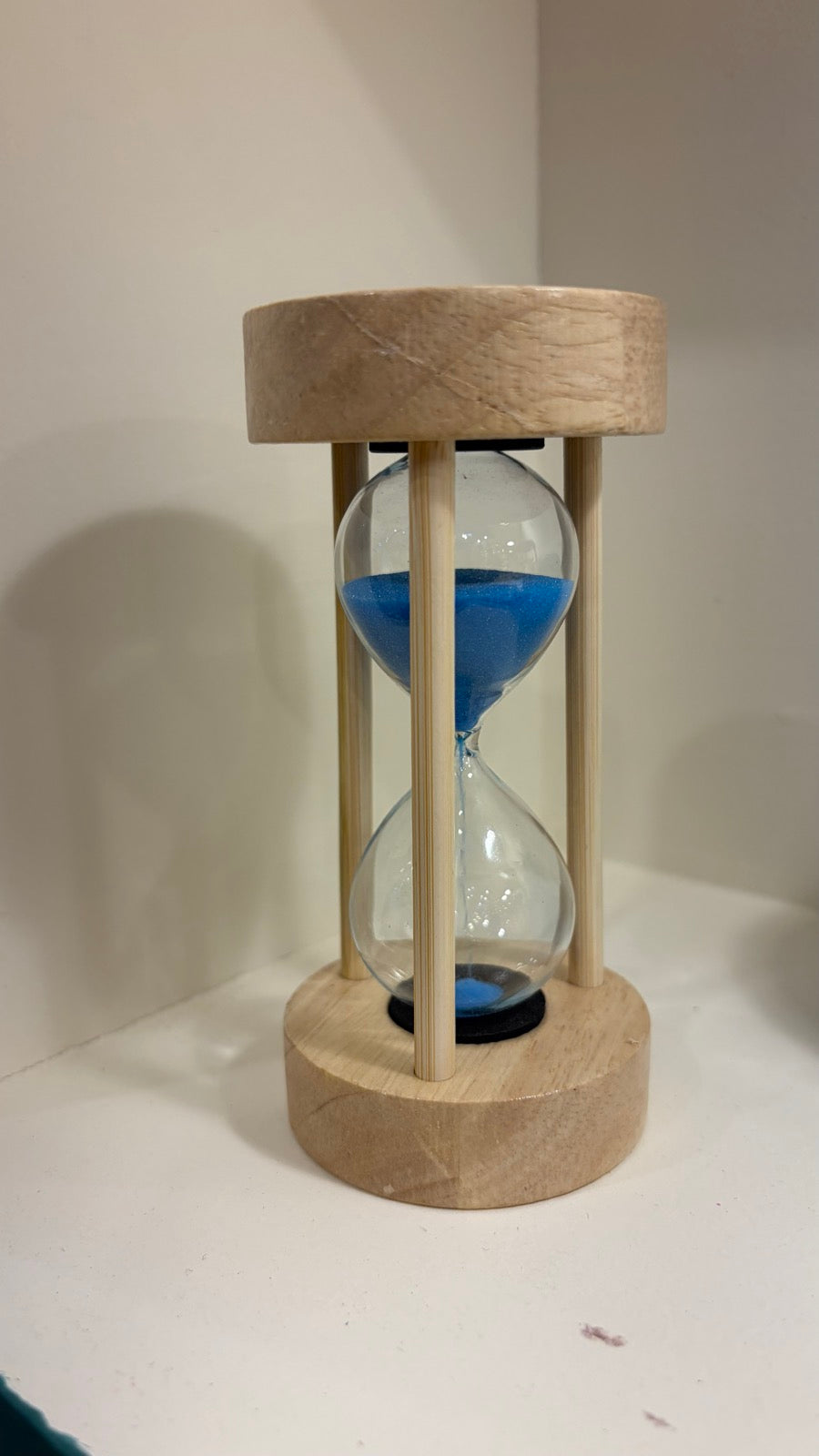 Wood Sand Timer Desk Hourglass - 5 Minute