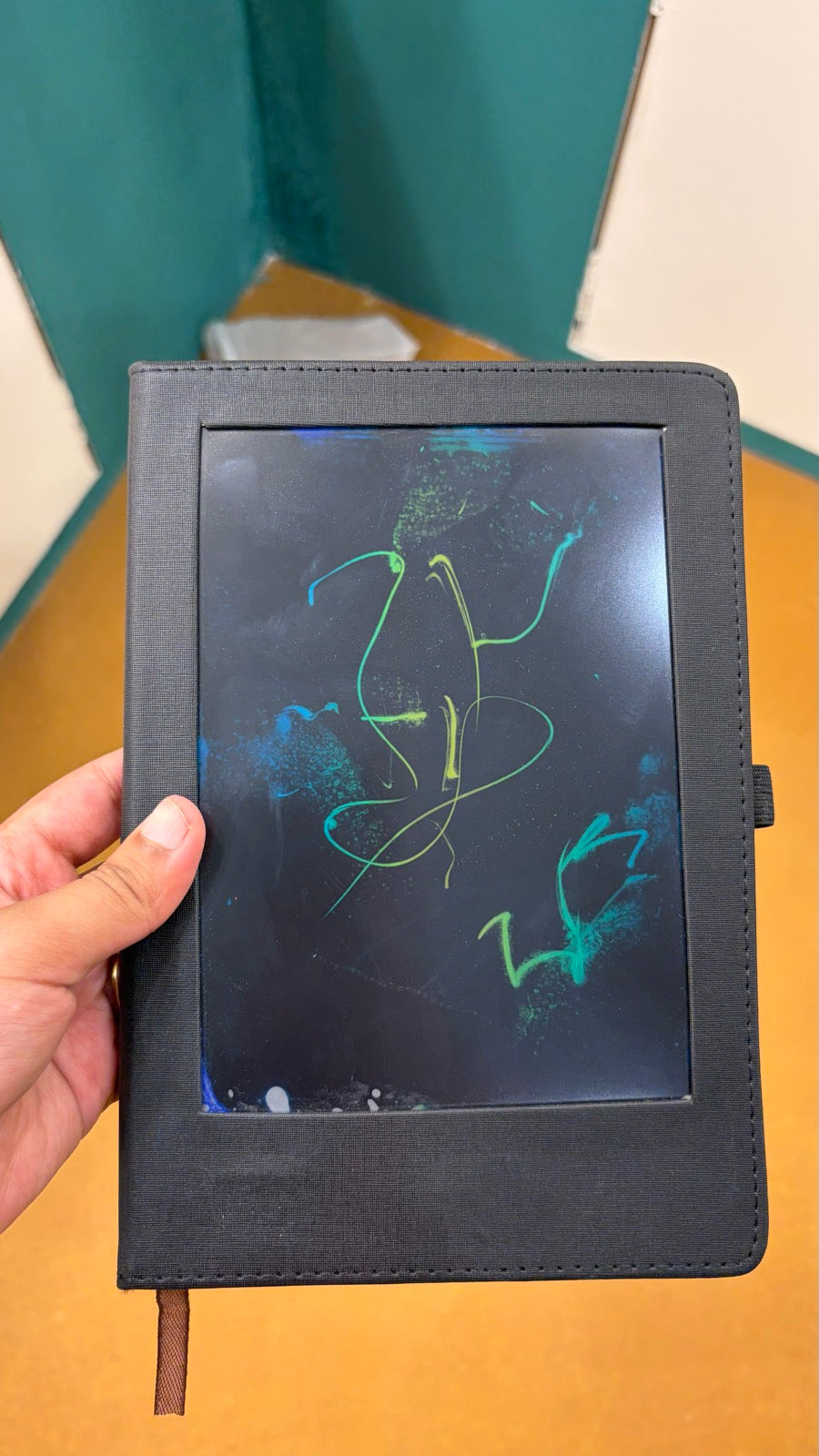 LCD Digital Writing Tablet - Black