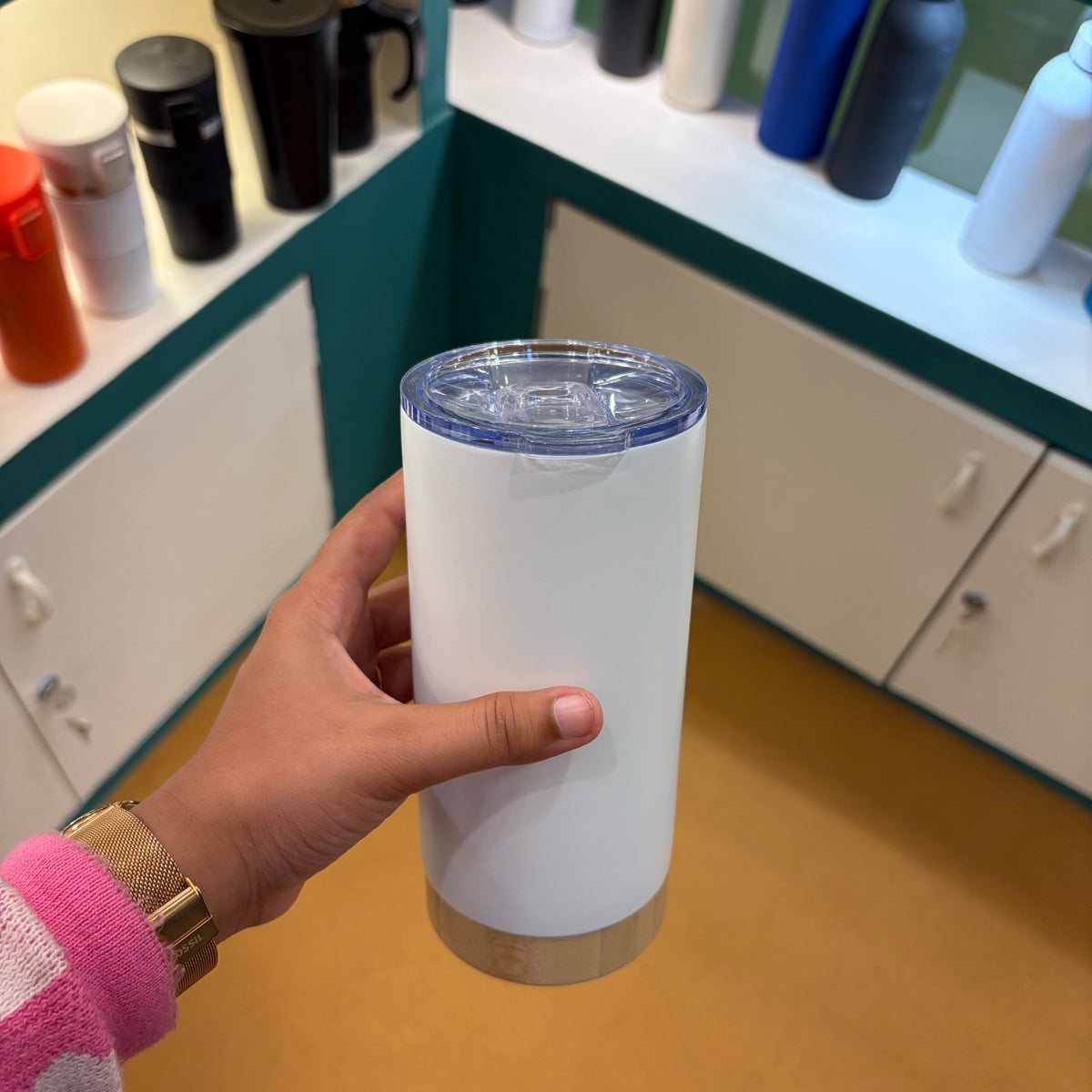 Cork Base Insulated Tumbler 500 ml – MGH 7013