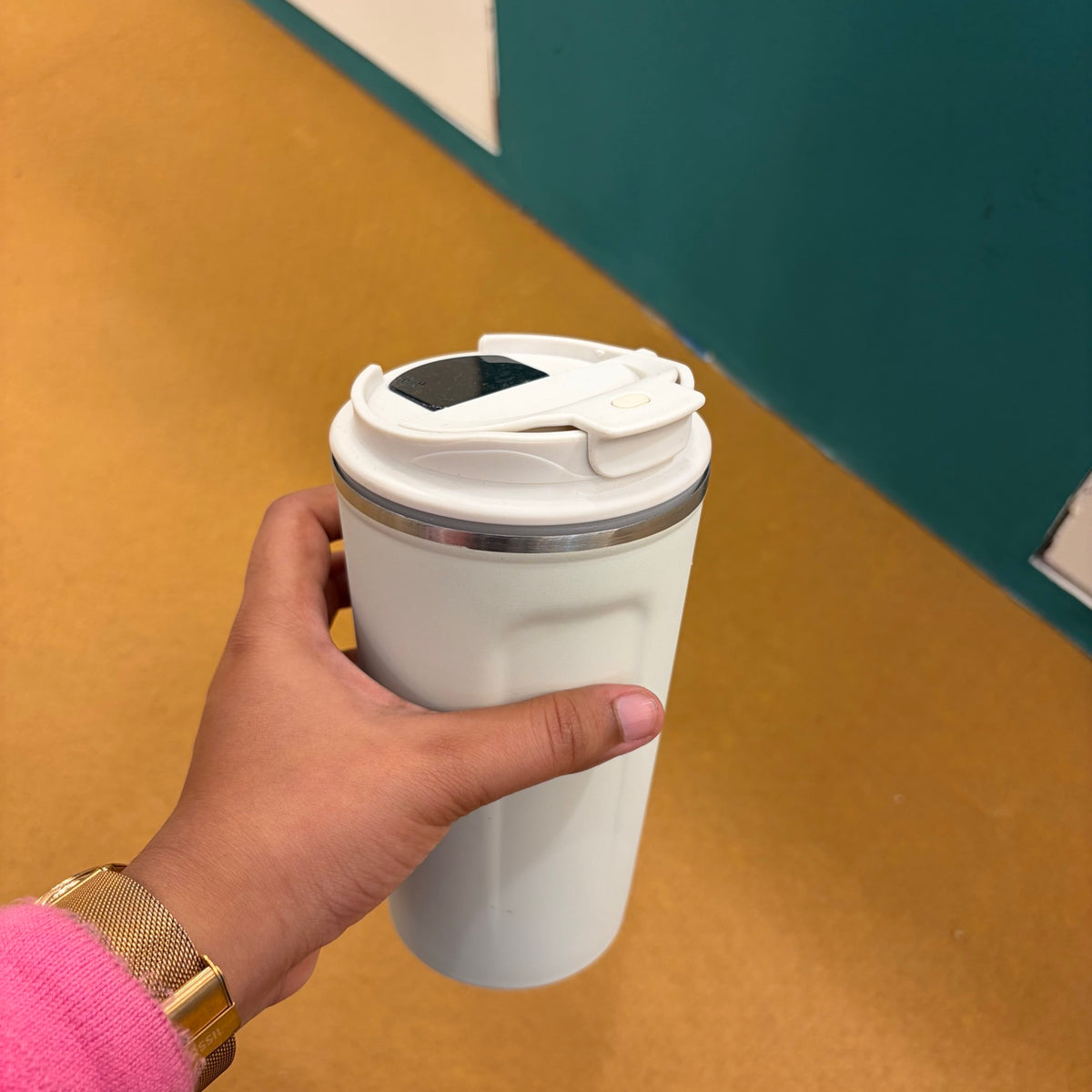 Vacuum Coffee Tumbler with Lid 380 ml – MGH 7097