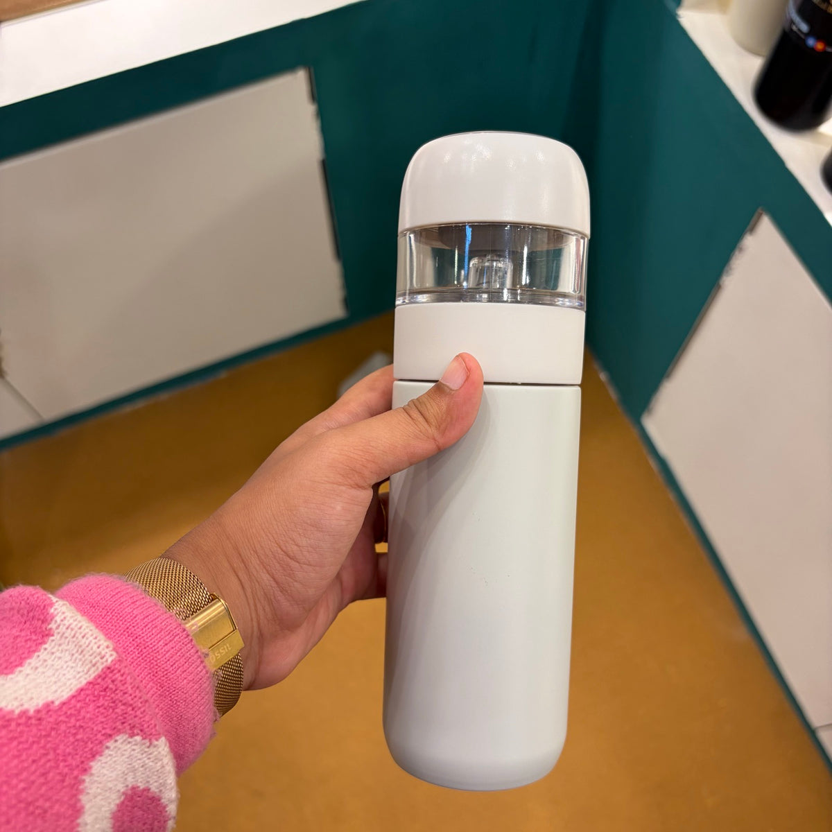 Temperature Display Smart Flask - White - real inventory photo