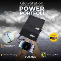 GlowStation Power Portfolio Diary corporate gift - Meru Trophy Bangalore