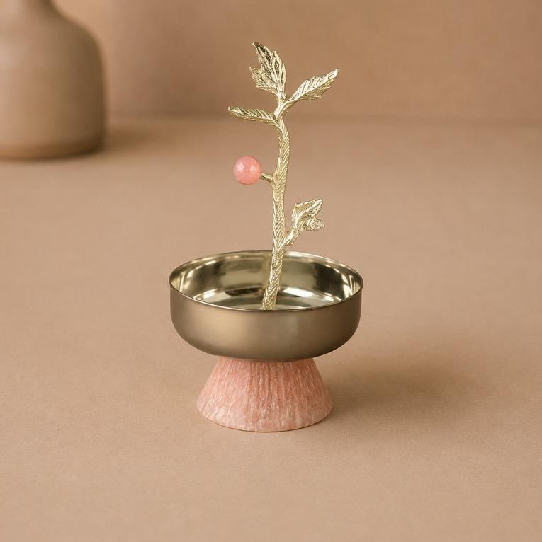 Vriksha Bhojan Tree-Branch Bowl, handcrafted metal craft